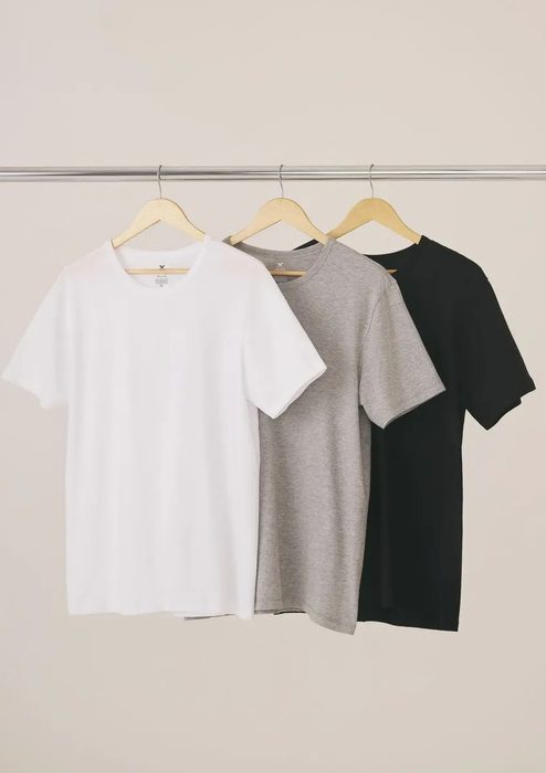 Kit Com 3 Camisetas Masculinas Básicas Slim Hering