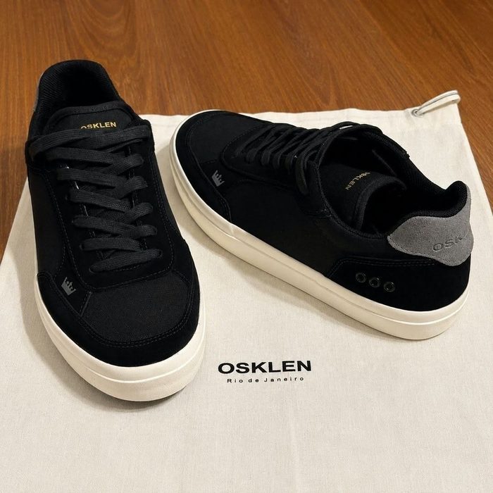 Tênis Masculino Drift Osklen Preto Liso