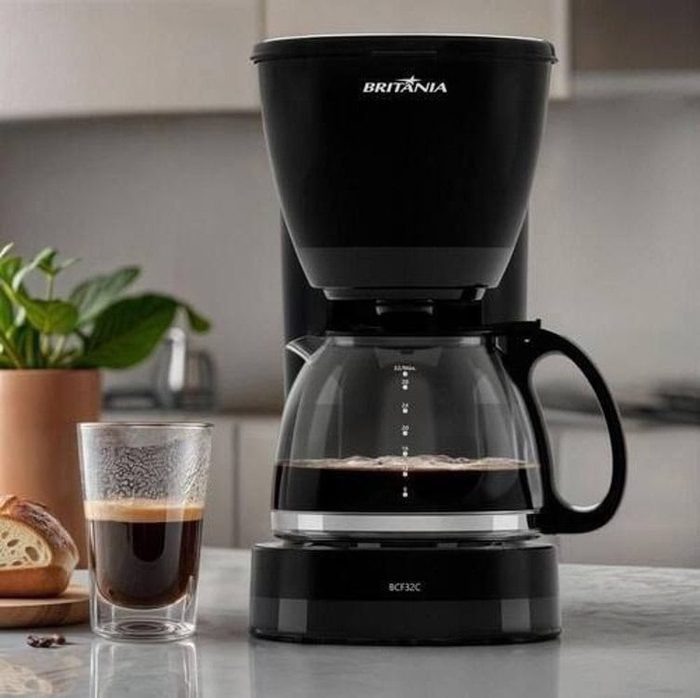 Cafeteira britânia bcf20a 20 cafés 800ml