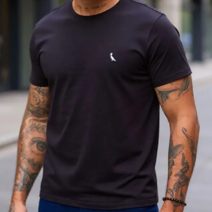 camiseta reserva regular essence masculina preto
