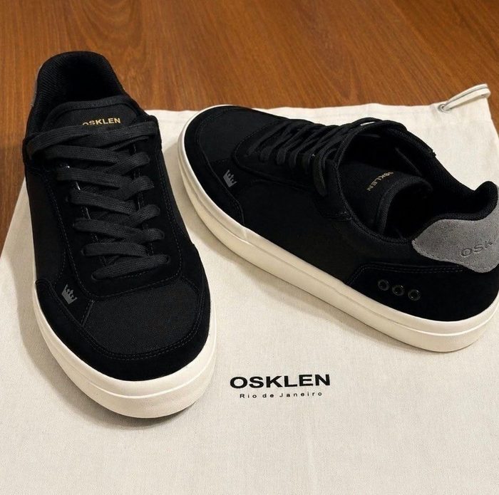 tenis osklen drift preto liso