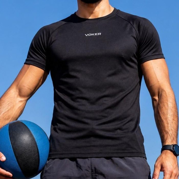 Camisetas Raglan Proteção Uv Térmica Camisas Dry Fit Voker P ao GG