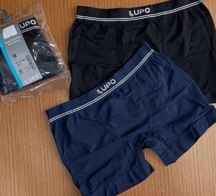 🛒 Kit 6 Cuecas Lupo Boxer Box Sem Costura Basic Microfibra