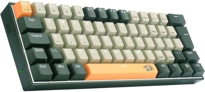teclado redragon lakshmi switch marrom