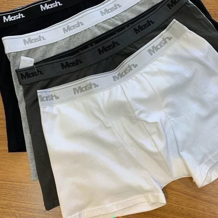 Kit 4 Cuecas Boxer Box Mash Algodão Cotton Original P ao GG