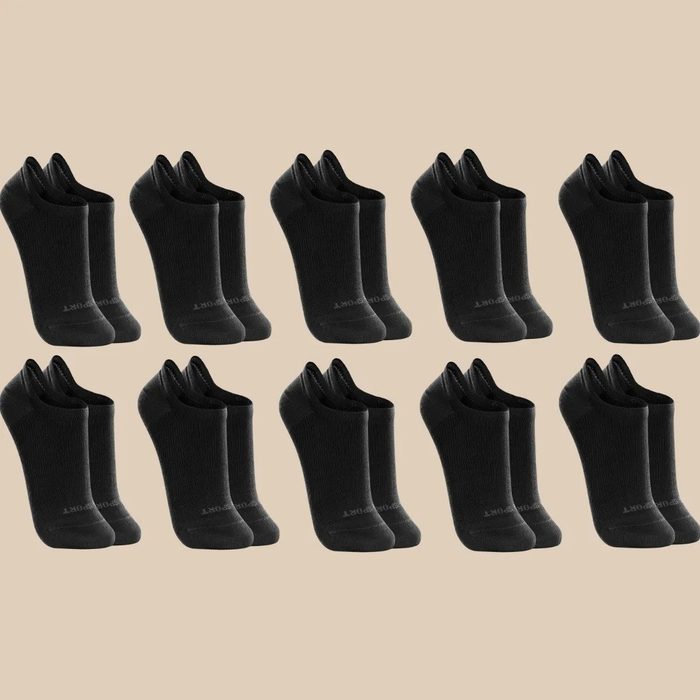 🛒Kit 10 Pares De Meias Lupo Soquete Invisível Sport