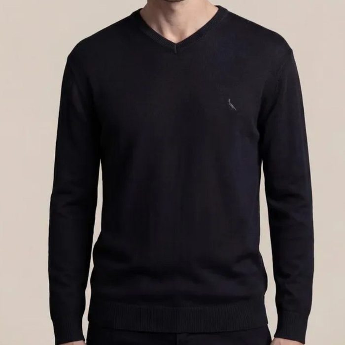 Tricot Basico Gola V Reserva