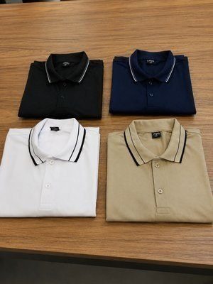 Kit 4 Camisa Gola Polo Piquet Masculina Slim Casual Algodão P ao GG