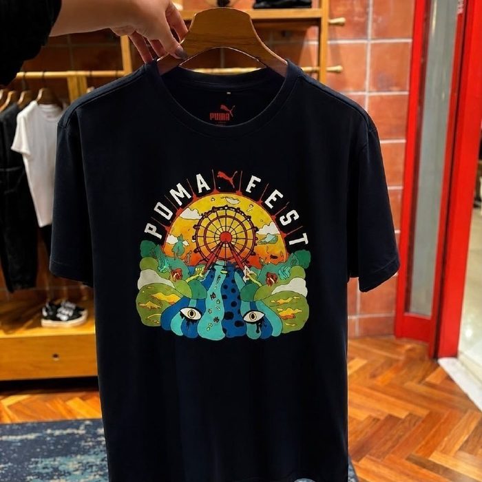 camiseta puma graphics festival