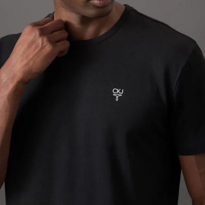 camiseta calvin klein light omega logo