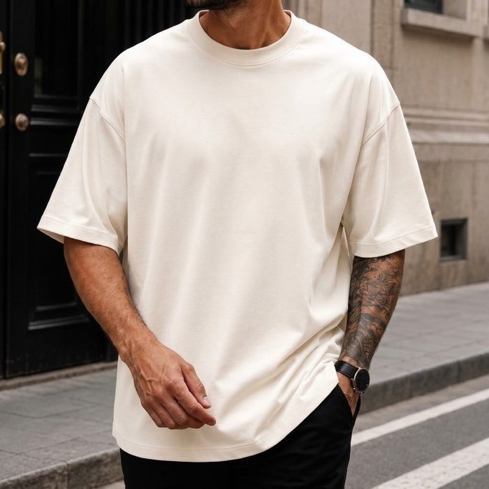 Camiseta Oversized Masculina 100% Algodão