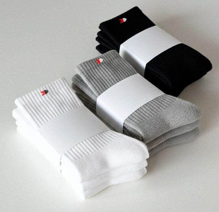 Kit 15 Pares Meias Sport Algodão Cano Médio Sandrini Confort Sortidos 39-43