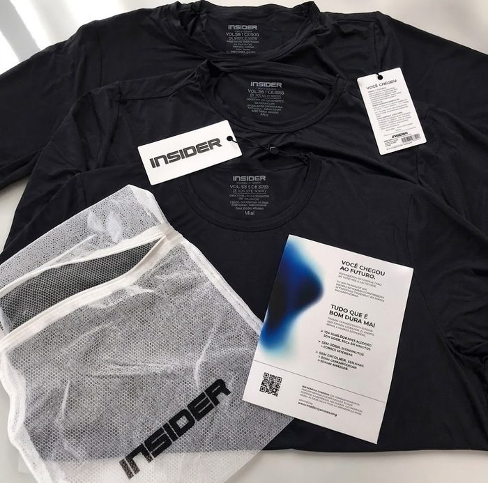 Kit 3 Camisetas Light T-shirt Insider
