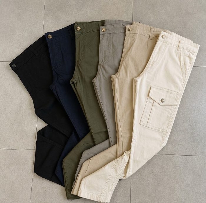 Calça Sarja Social Masculina Esporte Fino Com Elastano