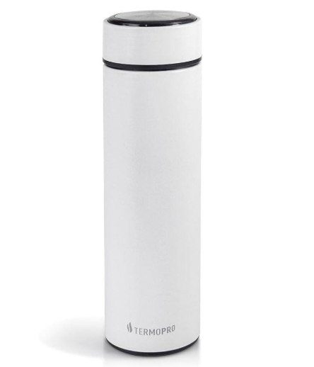 Squeeze Térmico Branco Inox 500 Ml Termopro