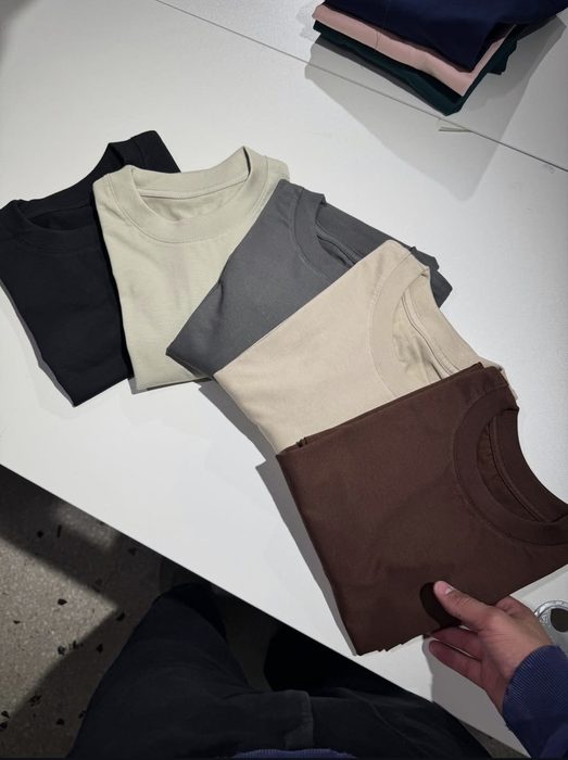Kit 4 Camisas Camiseta Básica Lisa 100% Algodão Premium 30.1