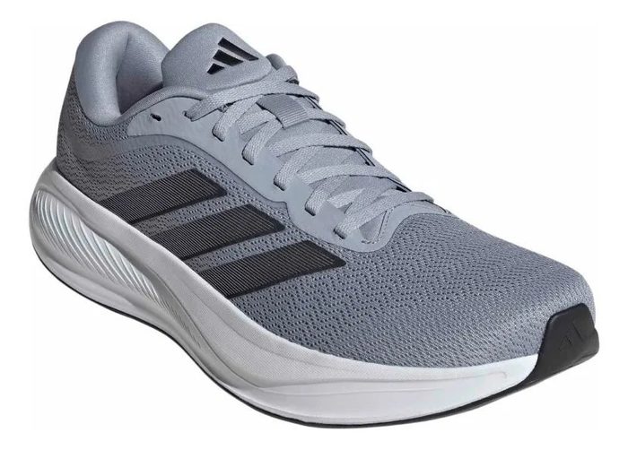 tênis adidas response runner 2 cinza liso