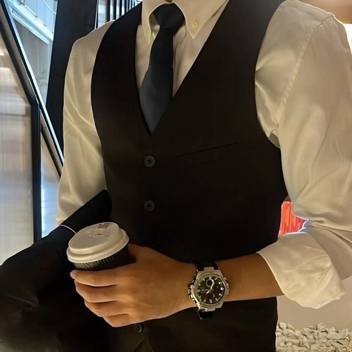 Colete Social Masculino Com Regulagem