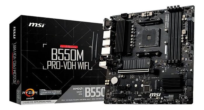 Placa Mãe MSI B550M