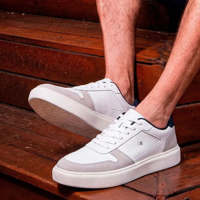 Tênis Sapatenis Masculino Sandrini Evoke Lite Branco Couro 39 a 44