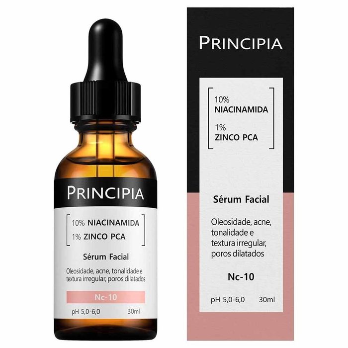 Sérum Principia 10% Niacinamida 1% Zinco Pca NC-10