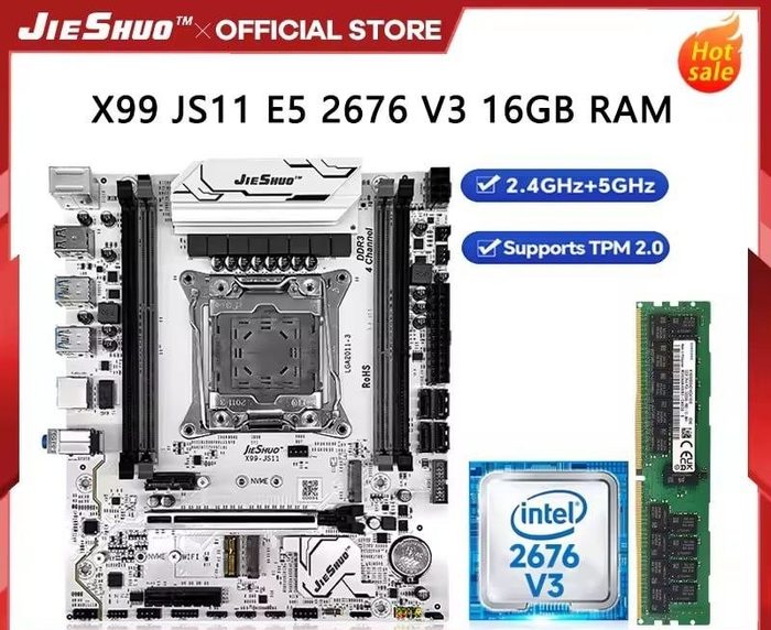 Placa Mãe Jieshuo X99-JS11