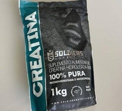 Soldiers Nutrition Creatina Monohidratada 1kg