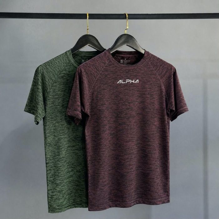 🛒Kit 4 Camisetas Dry Alpha Masculina