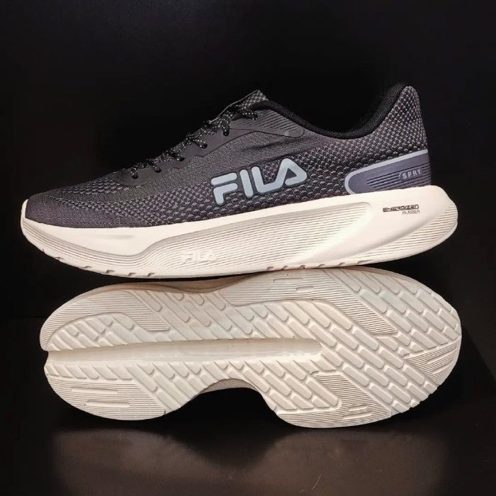🛒Tênis Masculino Spry Fila Preto/grafite/cinza Liso
