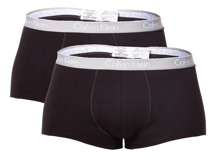 🛒Kit 2 Cuecas Boxer Masculinas Elástico Calvin Klein Cinza