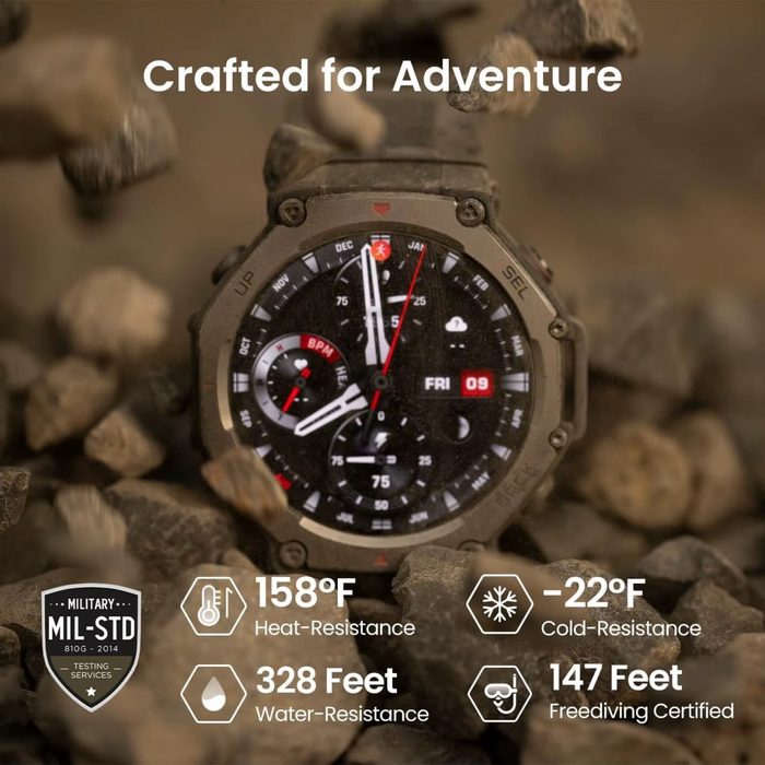 smartwatch amazfit t-rex 3