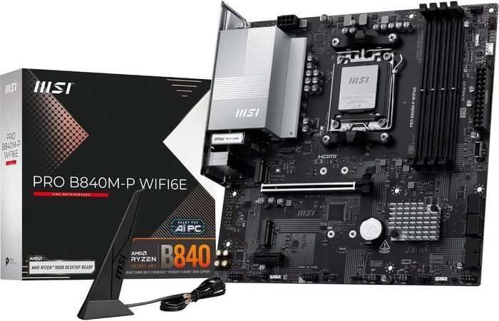 placa mãe msi pro b840m-p wifi6e am5