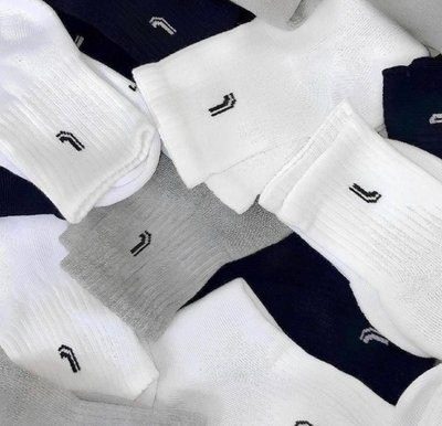 meias lupo kit 6 pares cano medio esportivas academia