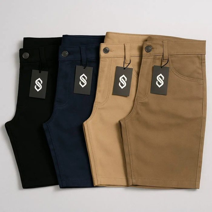 roupas evolution kit 4 bermudas sarja brim 36 ao 46