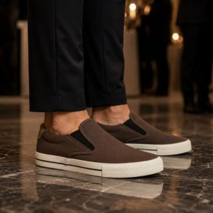 tenis aramis flat yacht marrom