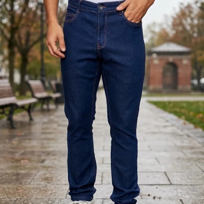Calca Jeans Regular Apolo Reserva 0092347 Índigo Lisa 38 a 44