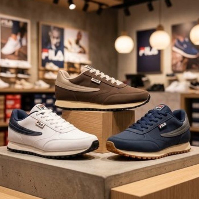 Tênis Fila Renno Classic Sl Masculino Leve Confortável 38 a 45