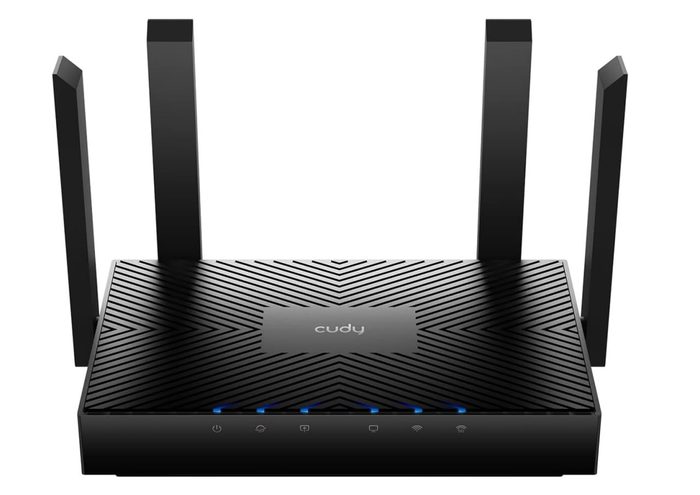Roteador Cudy WR3000 Preto Mesh AX3000 Gigabit WiFi 6