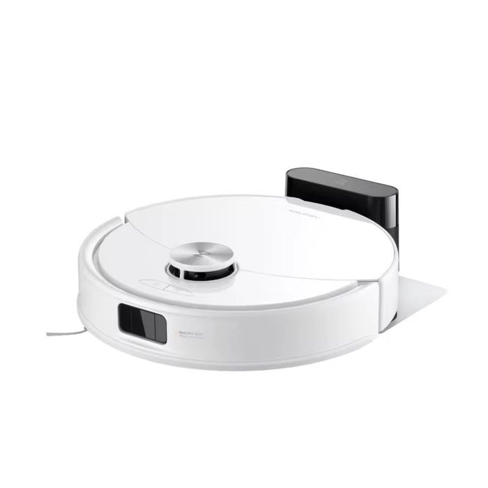 Robô Aspirador Roborock Q10 VF Branco 10000Pa Mop VibraRise 2.0 LiDAR Mapeamento Inteligente Wi-Fi App Alexa Google Bivolt