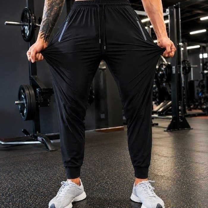 Calça Tactel Masculina Jogger Slim Esportiva Treino Academia