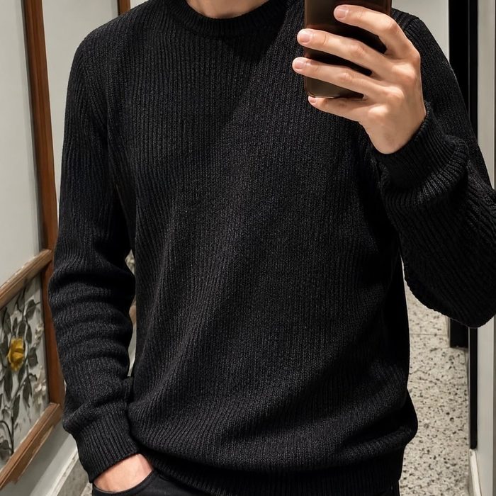 Suéter Masculino Tricô Premium Lã 7176 P ao GG