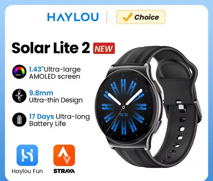 smartwatch haylou solar lite 2