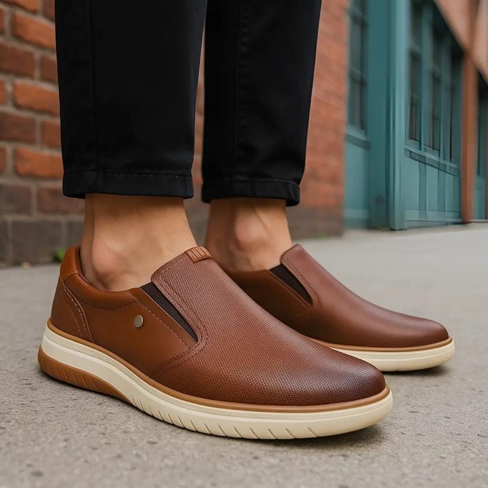 Tenis Masculino Slipon Premium Casual Social Confortavel 37 a 44