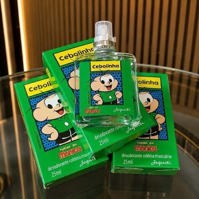 🛒Kit 3 Perfume Infantil Cebolinha Jequiti 25ml Turma Da Monica