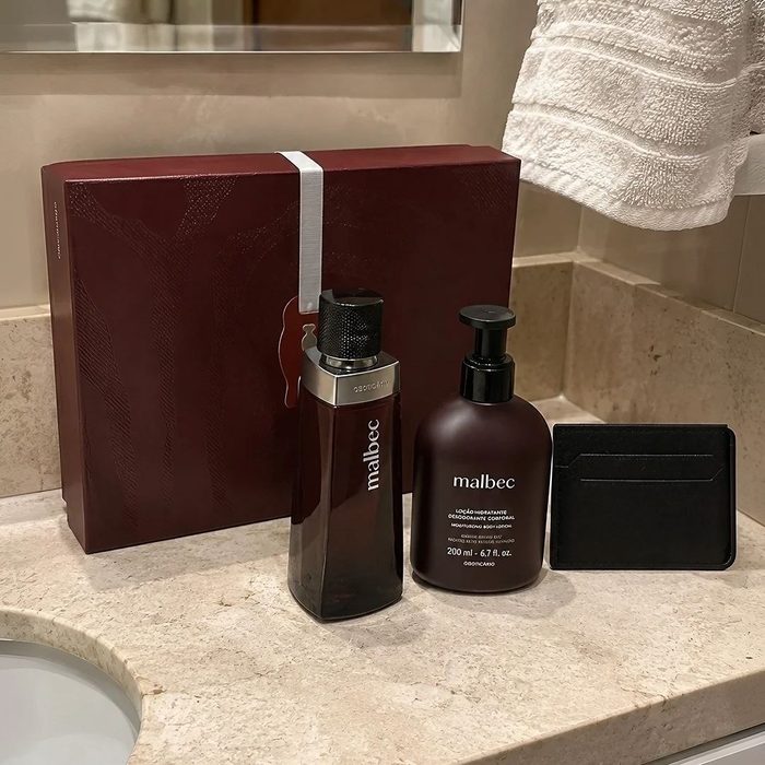 🛒Kit Presente Malbec Tradicional Masculino O Boticário Clássico Original