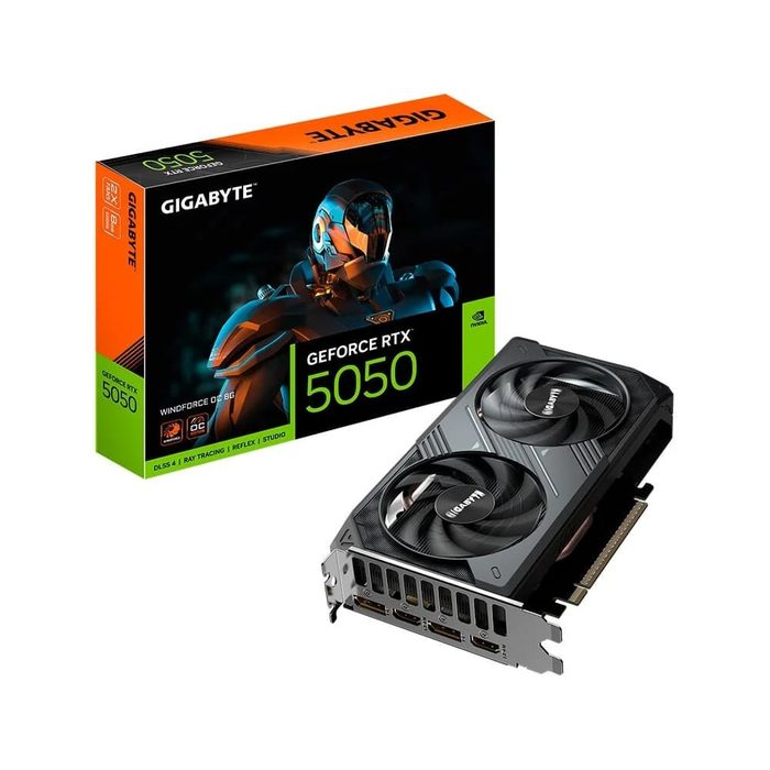 Placa de Vídeo Gigabyte RTX 5050 Windforce