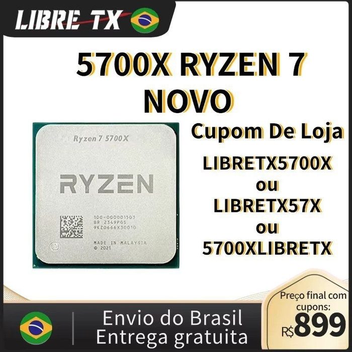 Processador AMD Ryzen 7 5700X
