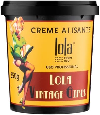 Hair Vintage Girl Creme Alisante 850g , Lola Cosmetics