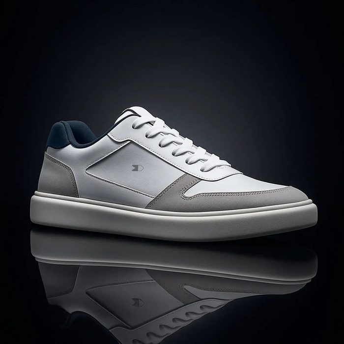 Tênis Sapatenis Masculino Sandrini Evoke Lite Branco Couro 39 a 44