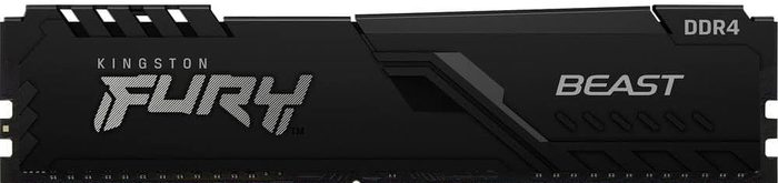 MEMÓRIA KINGSTON FURY BEAST DIMM DDR4 8GB 3200 MHZ KF432C16BB/8 1,35V 1Rx 288 pinos Desktop Gamer